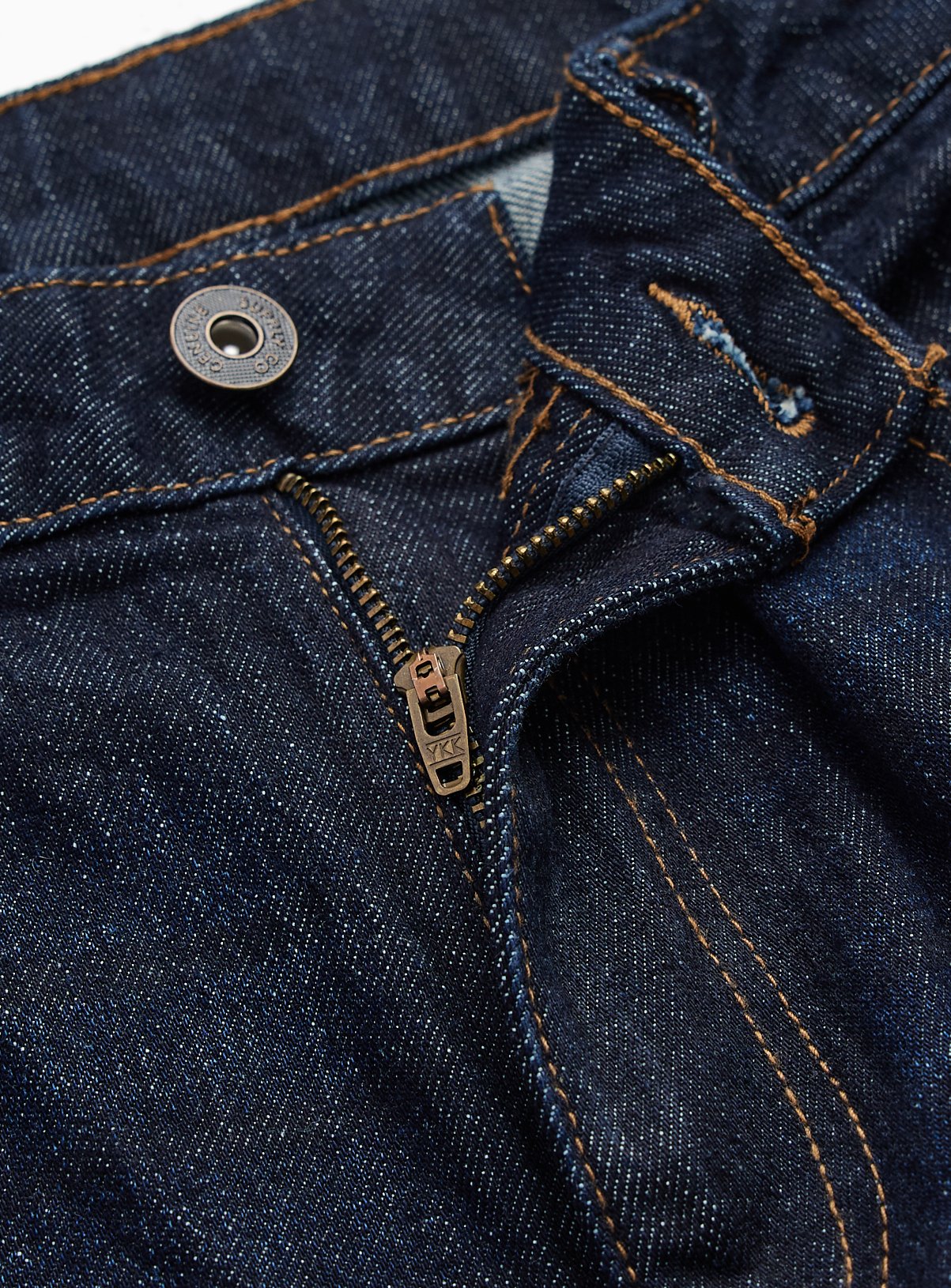 Dark Mid Denim Relaxed Straight Jeans 44S - Image 4 thumbnail